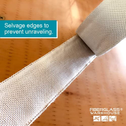 Fiberglass Cloth Tape, 6 oz, 2" Wide by 50 Yards (150 feet)