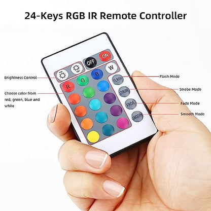 RGBZONE 5V USB RGB LED Controller, IR Wireless Remote Control - style: 4PIN-IR