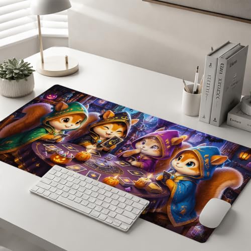 Nuxovilar Large Gaming Mouse Pad Desk Mat, 15.7x35.4 Inches Polyester - color: Nu-xh-67116