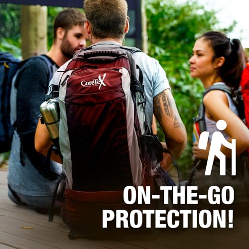 CoreTex 14-Piece Outdoor Skin Protection Kit – Includes Sunscreen, Insect Repellent, Poisonous Plant Solutions, Burn Gel Packets, Itch Relief Gel, Sting Relief Wipe, Hand Sanitizer & Nylon Zipper Case - style: 14 Piece Outdoor Protection Kit