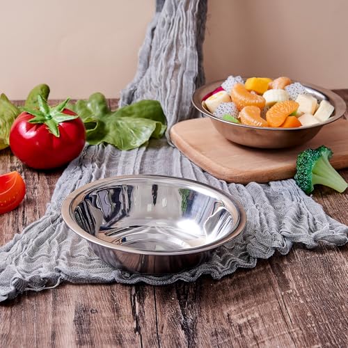 Tioncy 30 Pack Small Stainless Steel Mixing Bowls, 3/4 Quart Prep Bowl