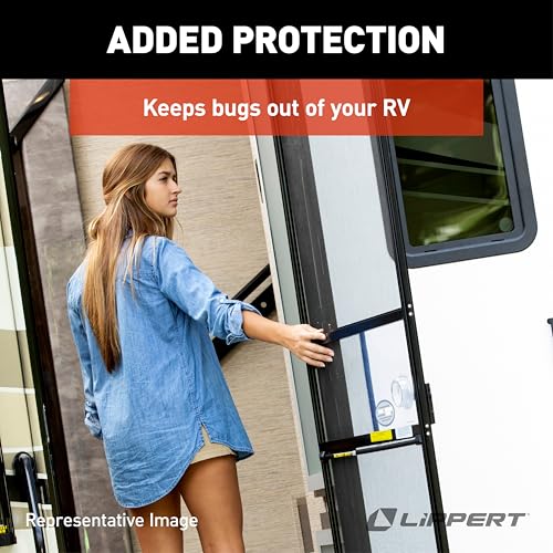 Lippert Screen Shot Automatic RV Screen Door Closer, 30", Compatible with Lippert Entry Doors Only, Easy DIY Installation, Hardware Included, 1-Year Warranty - 730815 - size: 30 Inch