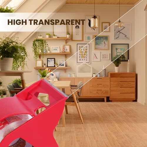 TAPEBEAR 1.5" Core Packing Tape Refills No Noise 2.6mil Thick