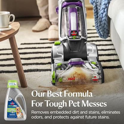 Bissell Pet Pro Oxy Urine Eliminator Upright Deep Cleaning Solution - size: 48 Fl Oz (Pack of 1), style: Pet Pro Oxy