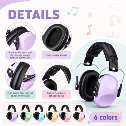 Amylove 12 Pcs Kids Noise Cancelling Headphones Ear Muffs Sweet Style - size: Universal Fit (kids & Adults), style: Sweet Style