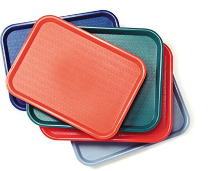 Carlisle Cafe Tray, Fast Food Restaurant Tray, 12 x 16, 1 Ct, Forest Green