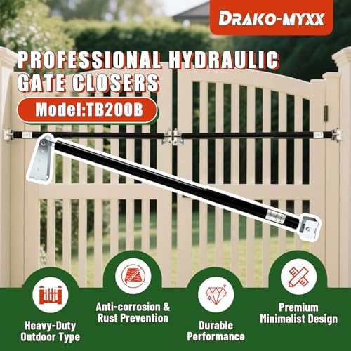 TB200B Hydraulic Door Closer, Heavy Duty Outdoor Automatic Door Closer