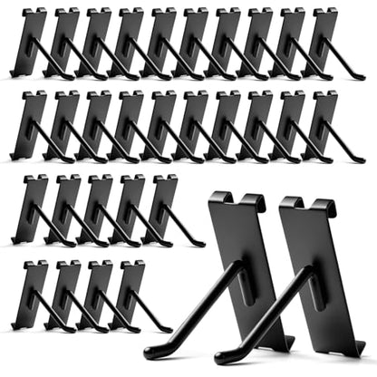 Gridwall Hooks 4 Inch, 60 Pack Metal Display Hooks for Grid Wall - size: 4 Inch