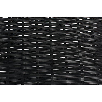 HUBERT Black Tapered Produce Basket - 11 1/2"L x 18"D x 1 1/2" to 5"H - color: Black, size: 11.5"Lx18"D x 1.5-5"H