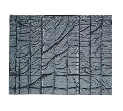 Mytee Products Flatbed Truck Tarps Steel Machinery Tarp 30' x 30' - Black - size: 30' x 30' (10' Drop)