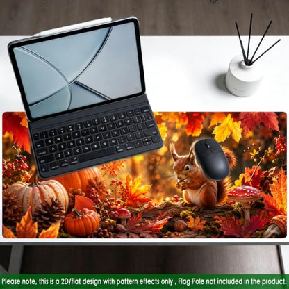 Nuxovilar Large Gaming Mouse Pad Desk Mat, 15.7x35.4 Inches Polyester - color: Nu-lf-71322