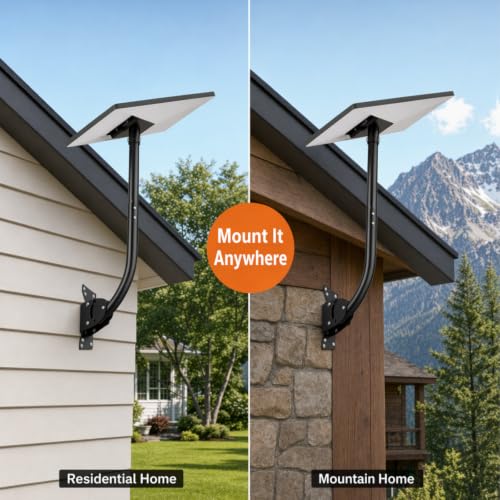 Wall Mount for Starlink Gen 3, Extend Satellite Dish Mounting Bracket with kit - size: Extended mount