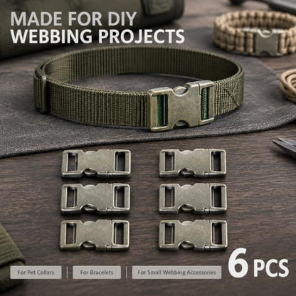MY MIRONEY Metal Curved Buckle - color: Antique Bronze