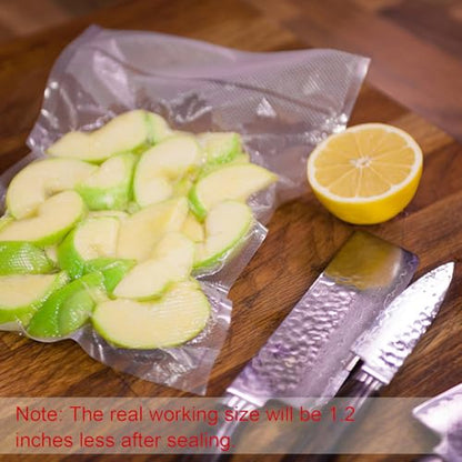 Vacuum Sealer Bags,2.7"*4" 100 Pcs Heavy Duty Pre-Cut Design Commercial Grade Food Sealable Bag for Heat Seal Food Storage,Boilsafe to 280°F Freezable,Good for Storage,Meal Prep and Sous Vide - size: 2.7 x 4 Inch 100 Pcs