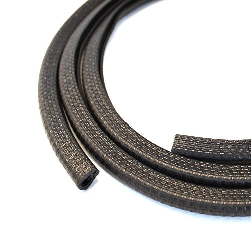 Edge Trim Black Small, Fits 1/16" (3 Feet) - size: 3 Feet