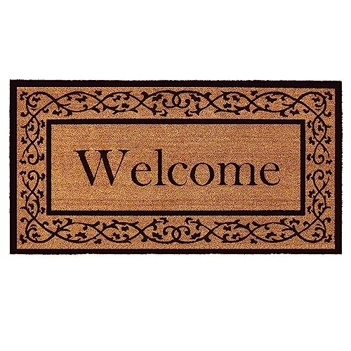 Calloway Mills 120072436WELC Abbington Doormat 24" x 36" - color: Welcome, size: 2' x 3' (Rectangular)