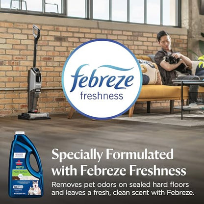Bissell Multi-Surface Pet Formula with Febreze Freshness, 22951, 64 Fl Oz, Use on Sealed Hard Floors, and Area Rugs, Removes Tough Messes, Febreze Freshness - size: 64 Fl Oz (Pack of 1)
