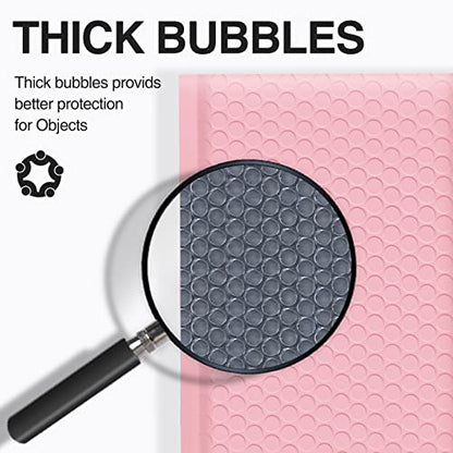 UCGOU Bubble Mailers Padded 5x8.6" Usable Size 5x7" Light Pink 100 Pack - color: Light Pink, size: 5x8.6" 100PC