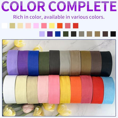 2" Purple Wide Webbing Straps 12yd for Lawn Chair,Bag &Sewing - color: Purple 18