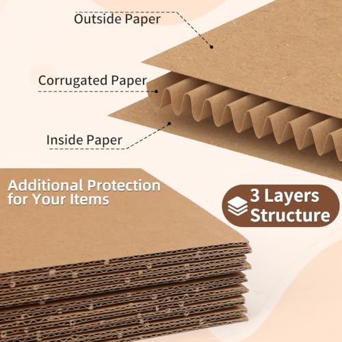 ZBEIVAN Shipping Boxes Mailers Assorted Sizes 8x8x8, 6x6x6, 5x5x5 inches Corrugated Cardboard Small Packing Kraft Moving Mailing Box, Pack of 30 - size: 8X8X8&6X6X6&5X5X5 inch