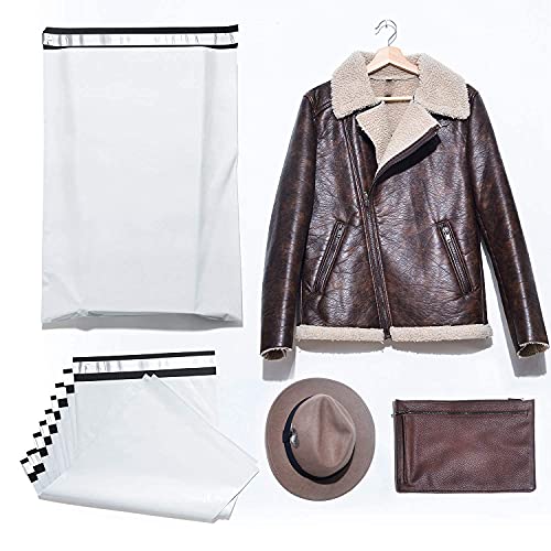 Fuxury Large Poly Mailers 24x24" 1200Pcs,Shipping Bags for Clothes,White - color: White, size: 24x24" 1200pcs