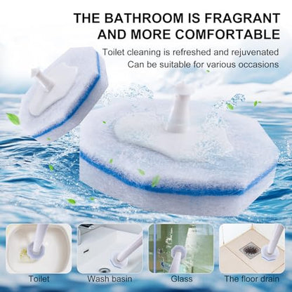 60pcs Upgraded Thick Toilet Bowl Wand Refills fits Clorox Wand - size: 1 Count (Pack of 60)