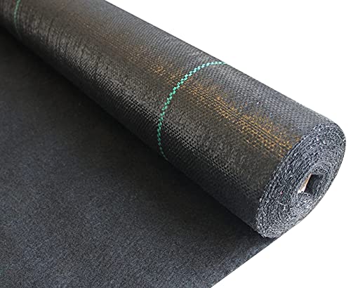 ECOgardener Premium 5oz Landscape Fabric, 3ft x 100ft Pro Garden Weed Barrier - Durable & Heavy Duty Weed Block Gardening Mat, Easy Setup & Superior Weed Control, Eco-Friendly & Convenient Design - size: 5oz - 3ft x 100ft