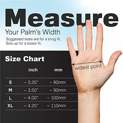 Raxwell Nitrile Disposable Gloves, Latex Free, Food Grade, Medium, 100 Pack - size: Medium, style: 100 Count