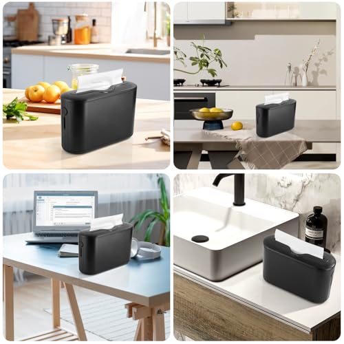 Countertop Multifold Paper Towel Dispenser, Black - color: 5857black