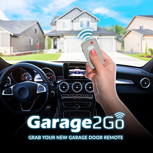 Garage Door Remote Replacement for Linear Multi-Code 3089 308911 MCS308911 (White) (2 Pack)