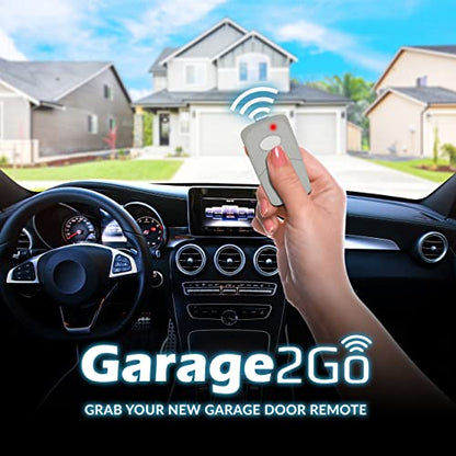 Garage Door Remote Replacement for Linear Multi-Code 3089 308911 MCS308911 (White) (2 Pack)