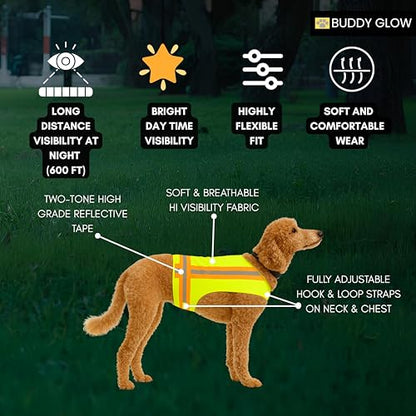 Reflective Dog Vest, Small - size: Small
