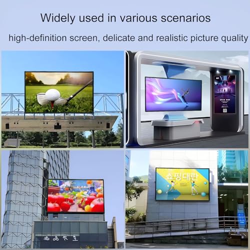 JBS P3 Custom Size Programmable Led Sign Scrolling Outdoor Digital For Business Electronic Message Board Display Screen Full Color Advertising Signage Open High Definition Large Neon Marquee Sign(40"x25") - size: P3 40"x25" Indoor & Outdoor