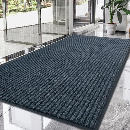 Front Door Mat, 3'x5'Indoor Outdoor Welcome Commercial Floor Mats - size: 36"x60"