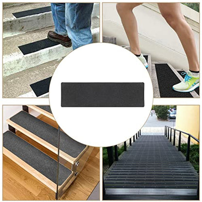 3 Pack Black Anti-Slip Strips 6 Inch x 24 Inch
