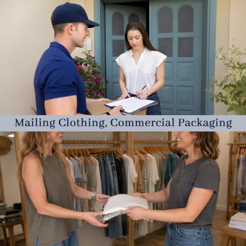 14x18'' Frosted Zipper Bags for Shipping, 100 Pack Packaging Bags, L - color: 100 Pack, size: 14x18'' (L)