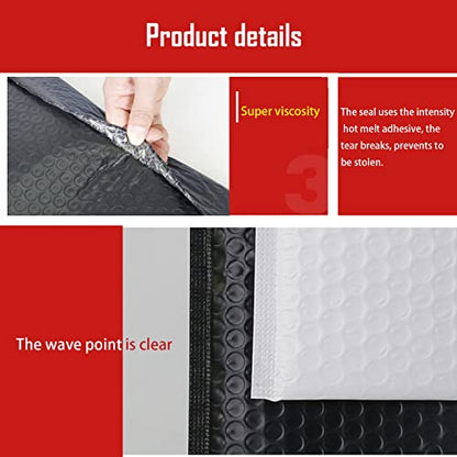 KAIXILU Blue Bubble Mailers Padded Envelopes L13xW10 Inch 25-Piece Set for Secure Shipping and Packaging - Self-Sealing, Waterproof, Opaque and Durable. - color: blue-25pcs, size: L13xW10 inch