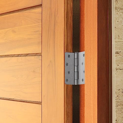 Design House Interior Door Hinge, 4", Satin Nickel - color: Satin Nickel