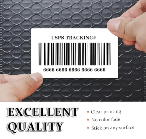 4" x 2" Thermal Labels Printable Shipping Label Stickers with Strong Adhesive, Large White Sticker Square Labels for Mailing, Shipping, Compatible with Most Thermal Printers (4" x 2"-1000pcs) - style: 4" X 2"-White-1000PCS