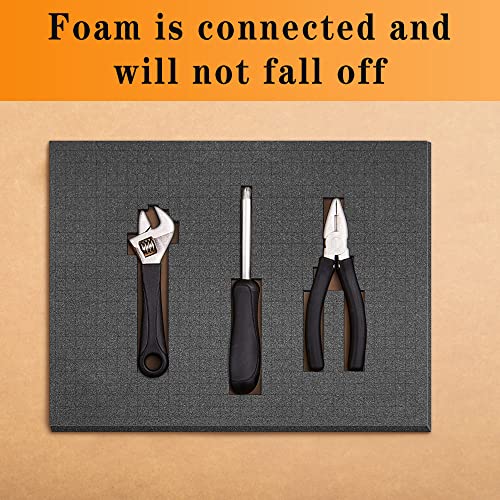 Sfcddtlg 8 Pcs Pick Apart Foam Insert, 2 Thicknesses Pick and Pluck Foam - color: 2 Size- Length 16in