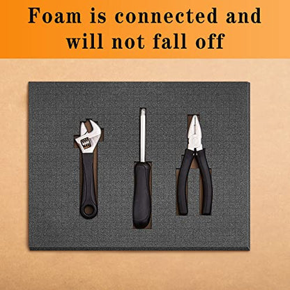 Sfcddtlg 8 Pcs Pick Apart Foam Insert, 2 Thicknesses Pick and Pluck Foam - color: 2 Size- Length 16in