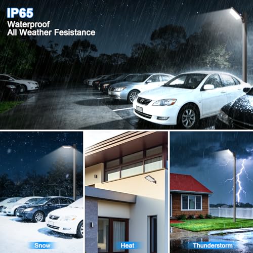 480W LED Parking Lot Light Dusk to Dawn Photocell 5000K 2Pack - size: 480W/Wall Mount/2PC