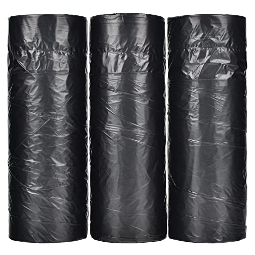 15 Gallon Drawstring Trash Bags, 102 Count, Black - size: 1 Count (Pack of 102)