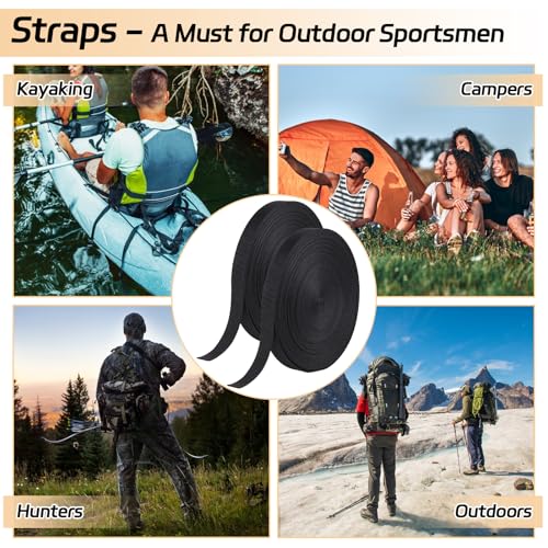 1 Inch Polypropylene Webbing, 50 Yards, 600 lb Strength