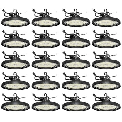 200W UFO LED High Bay Lights, AC100-277V, 20 Pack - size: 20 Pack