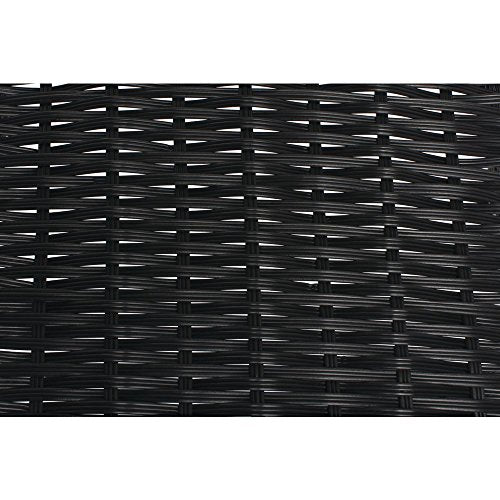HUBERT Tapered Black Produce Basket - 11 1/2"L x 20"D x 1 1/2" to 6"D - color: Black, size: 11.5"Lx20"Dx1.5-6"H