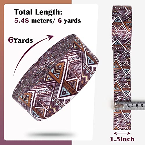 Nylon Webbing 1.5 Inch Webbing Straps for Bags, 6 Yards - color: wb05-6 Yards