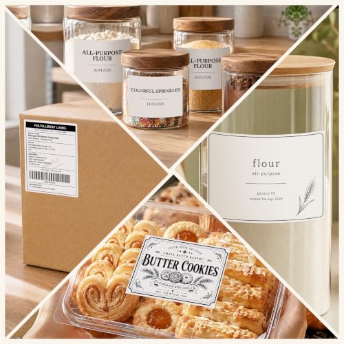 4" x 3" Thermal Labels, White, 500 Labels/Roll - color: White