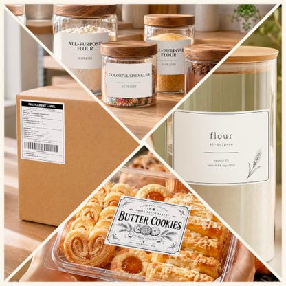 4" x 3" Thermal Labels, White, 500 Labels/Roll - color: White