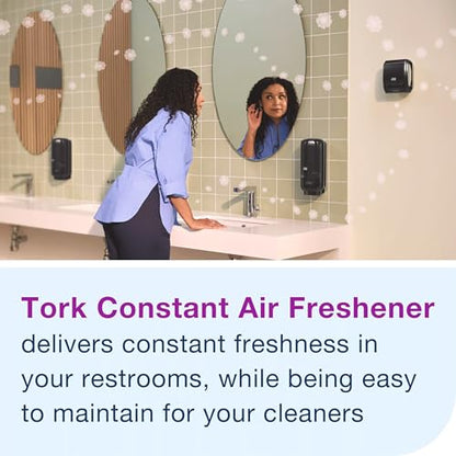 Tork Constant Air Freshener Dispenser, Black A3, 6/1, 256023